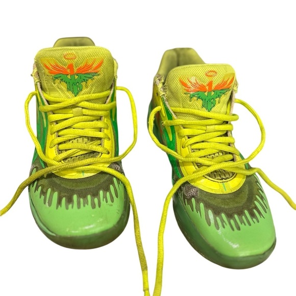 Puma LeMelo Ball MB.02 Nickelodeon Slime Mens Size 9 Green Basketball‎ Shoes - Picture 1 of 9